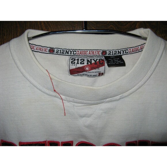 Mens 212 NYC Classic Athletic #23 Dirty South Football Jersery Red & White 3XL - Picture 4 of 5
